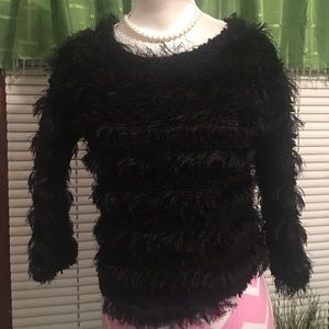 Black Eyelash Sweater ONLY.  Size 3T