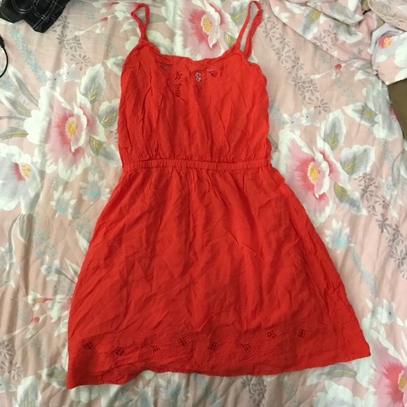 Vintage Y2K Red Dress with adjustable shoulder straps