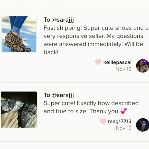 Last 5.5 & 6 🖤💕 Leopard Lace-up Wedge Ankle Boot - Picture 5 of 8