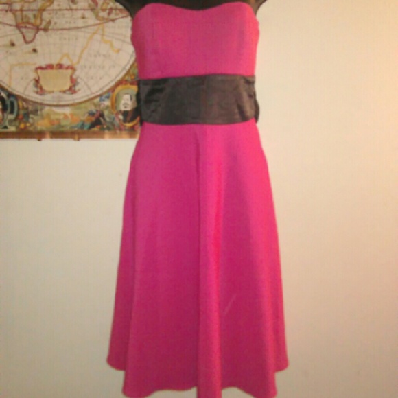 Ruby Rox pink rockabilly formal dance dress