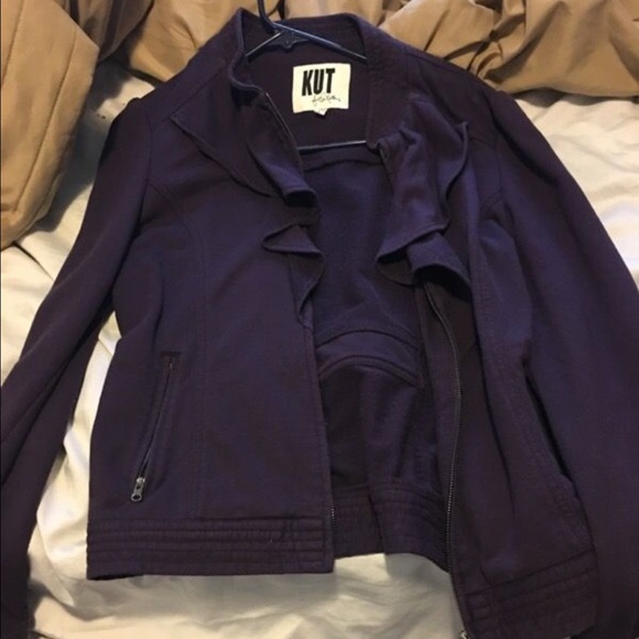 KUT purple jacket