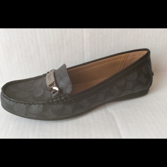 Sold Coach shoes flats loafers signature hardware - Picture 3 of 7