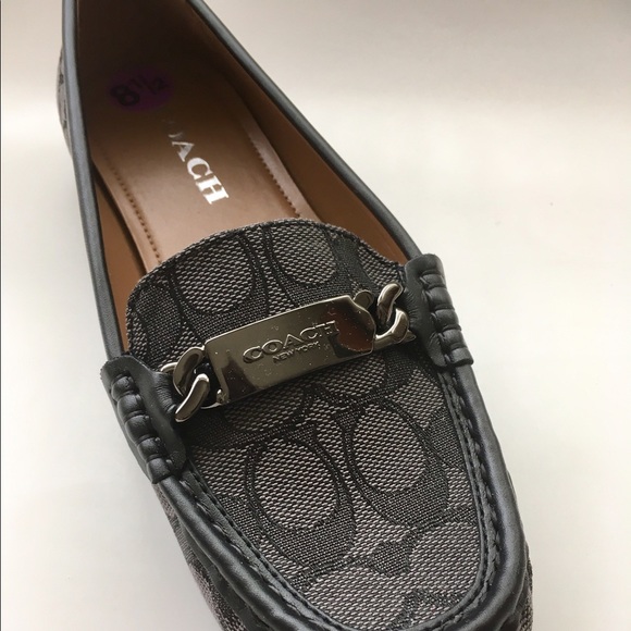Sold Coach shoes flats loafers signature hardware - Picture 4 of 7