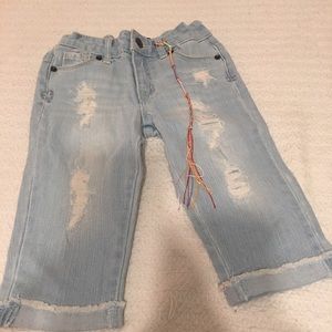 Lucky brand 4T distressed jeans.
