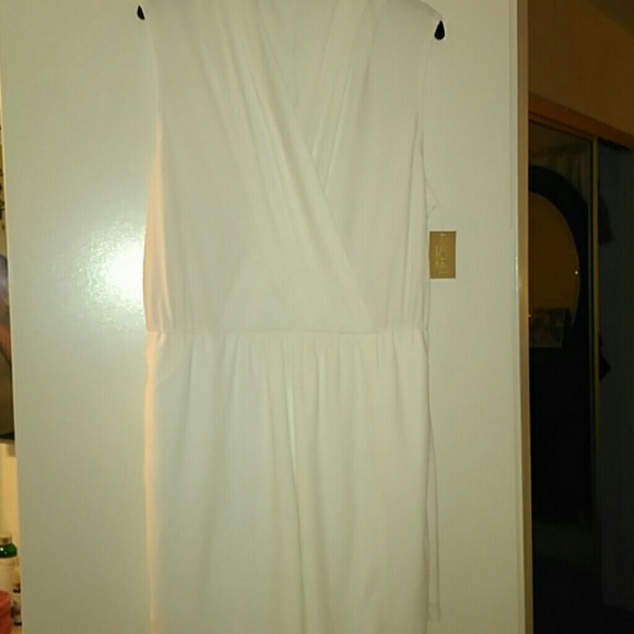 Sassi white jumper dress
