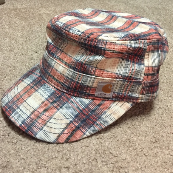 Plaid Carhartt women's hat