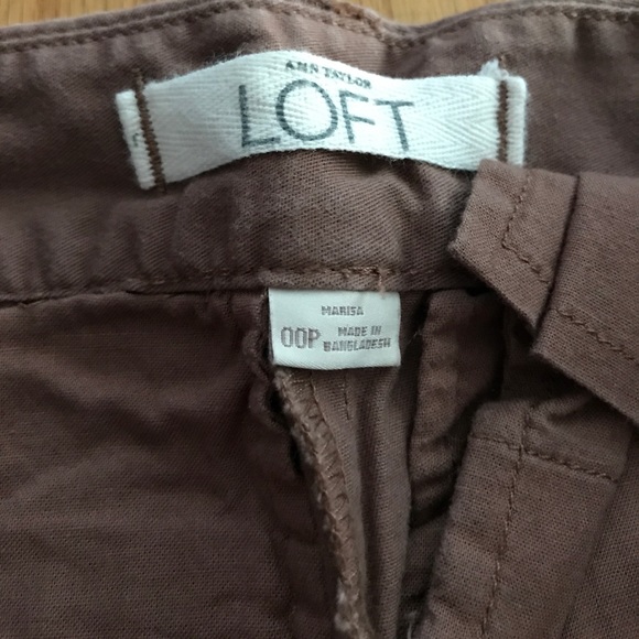Ann Taylor Loft Marita Crop Pant Size 00P - Picture 3 of 4