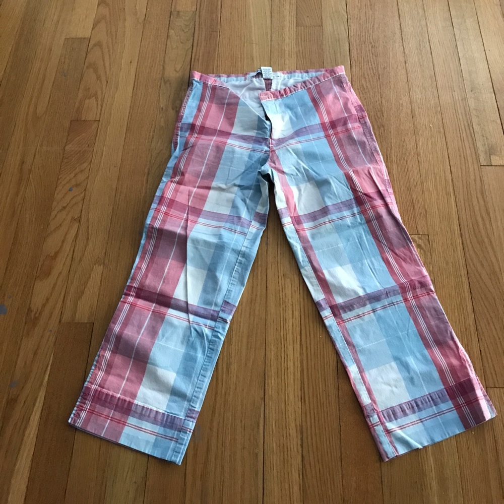 Abercrombie and Fitch Plaid Capri Pants Size 2