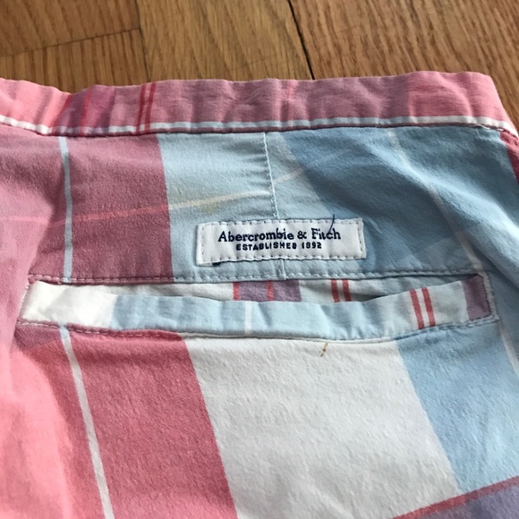Abercrombie and Fitch Plaid Capri Pants Size 2 - Picture 4 of 4