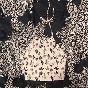 NWOT Cactus Halter Brandy Melville style