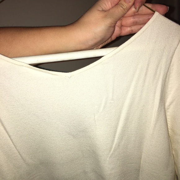 Ann Taylor Cream Sweater - Picture 3 of 3