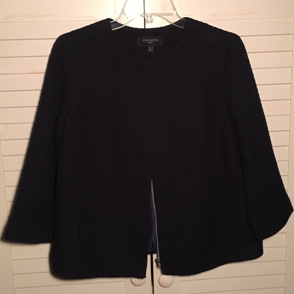 Never worn Navy Talbots jacket