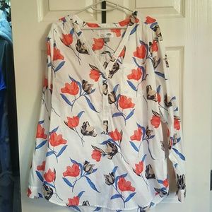 NWT Old Navy Flowered Tunic (L)