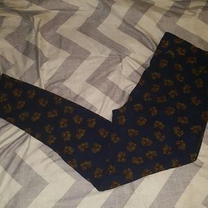 EUC LuLaRoe Leggings Camera Unicorns TC