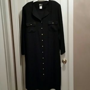 Chez California Designed by Tandy Black Dress