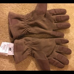 Columbia light brown gloves Sz L/XL women's