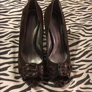 Marc Fisher Hot heels in brown