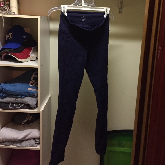 Athleta Blue Polartech Power stretch Pants