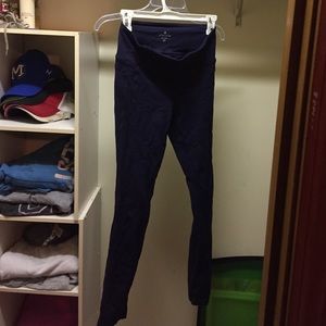 Athleta Blue Polartech Power stretch Pants