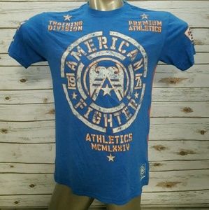 AMERICAN FIGHTER MEN'S BUCKLE T-SHIRT