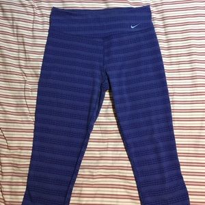 Nike purple capri leggings