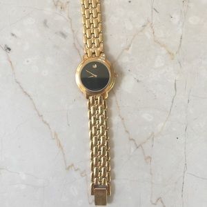 movado black face