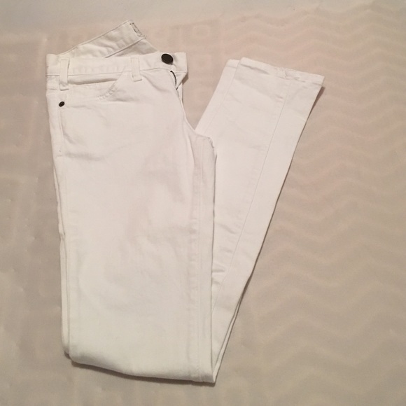 Current Elliott Size 26 White Jeans