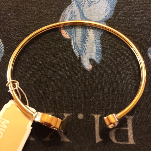 MICHAEL KORS Logo Bracelet GOLD NEW! - Picture 2 of 4