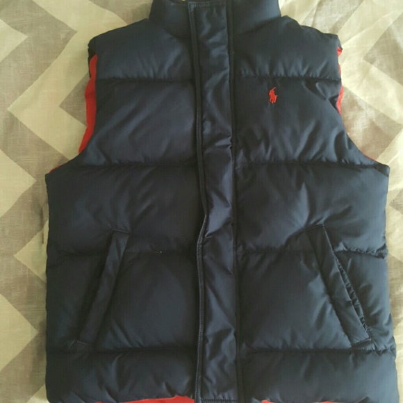 EUC BOYS POLO PUFFER VEST SIZE 6