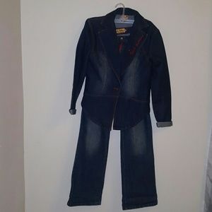 Apple Bottoms Jeans & Jacket (Medium)