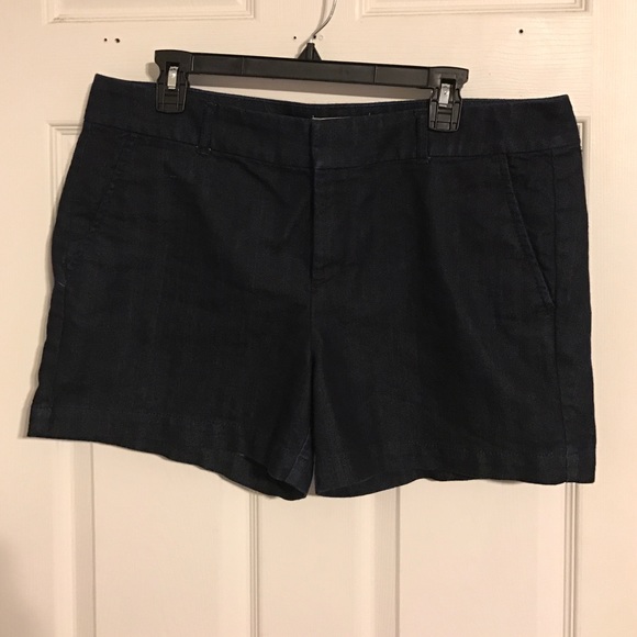 Banana Republic dark denim shorts size 14