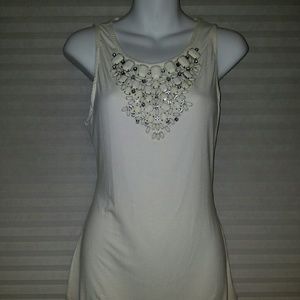 Tonal Embellished Tank