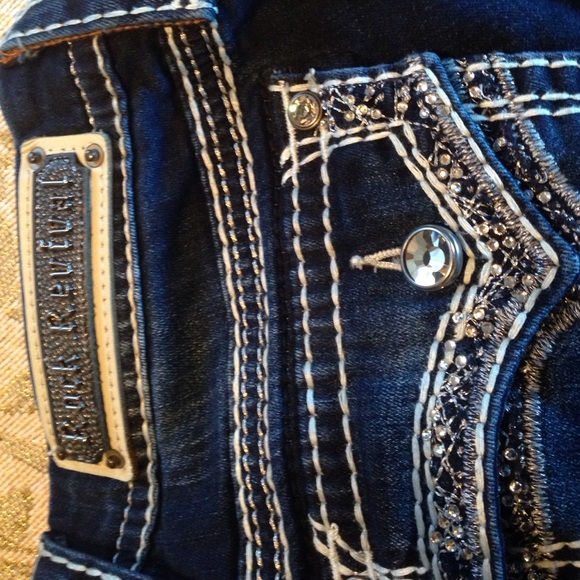 Rock revival jeans size 29 worn once great shape.
