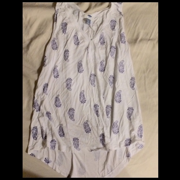 High low sleeveless top