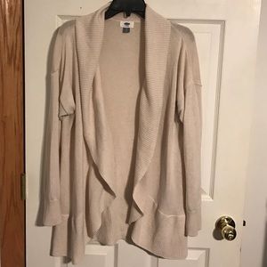 Old Navy ruffle open front cardigan size XL