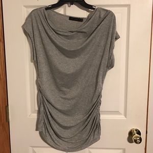 The Limited silver sparkle top size L