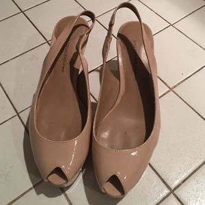 Zara Tan Wedges