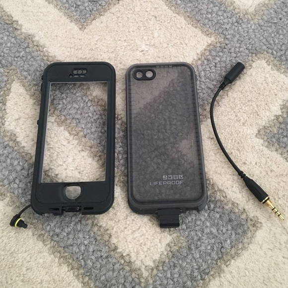Lifeproof Black Nuud Case iPhone 5 / 5s / 5SE