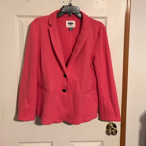 Old Navy jersey blazer size L