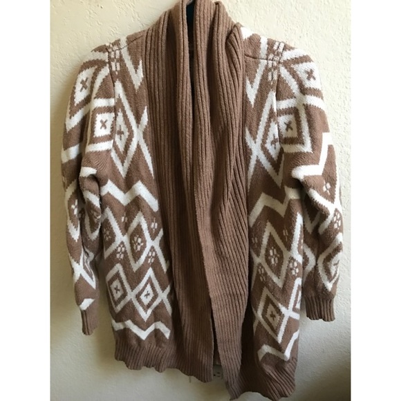 Tribal Knee Length Cardigan