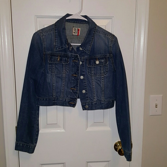 Old Navy Crop Jean Jacket