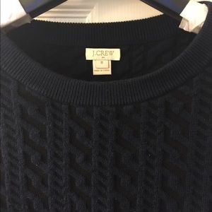 Jcrew Factory black and blue pattern sweater