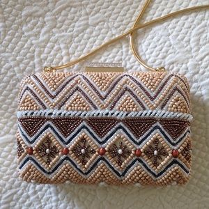 Super cute beaded clutch / mini bag