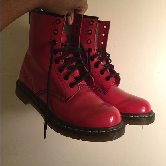 1460 Patent Leather Red Dr. Martens