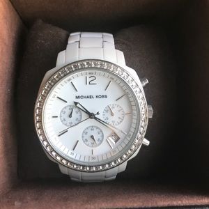 Michael Kors Women's White Watch