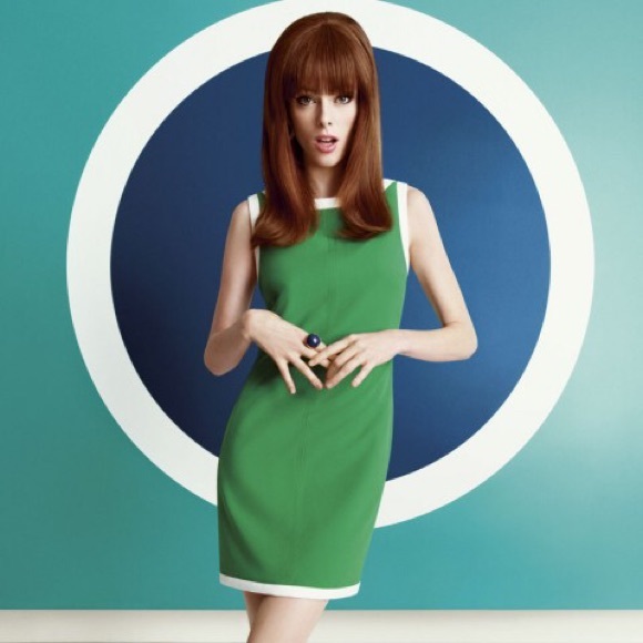Mad Men Green Dress