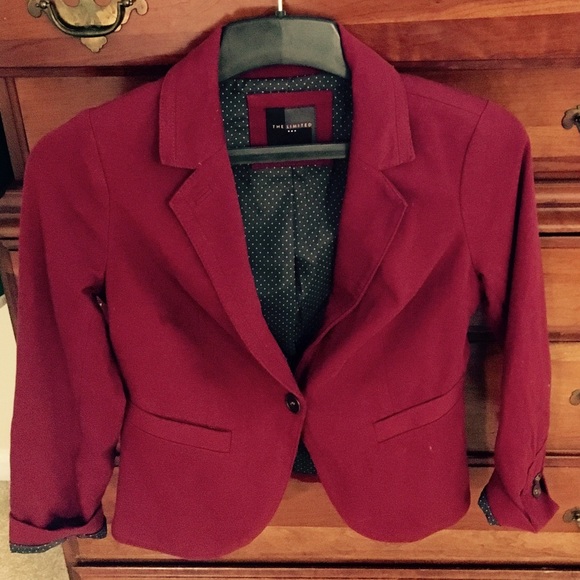 Burgundy Jacket