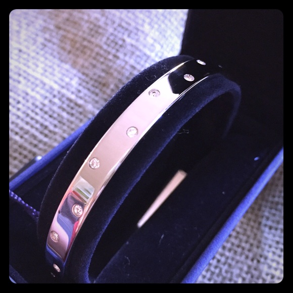 Swarovski Jewelry - Authentic Swarovski bangle with crystal stones