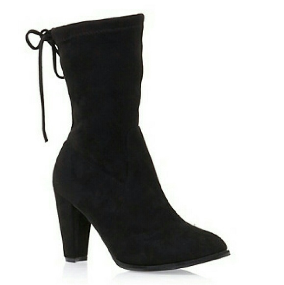 Nasty Gal Shoes - Black Slouch Boots