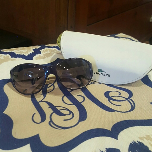 Lacoste Purple Sunglasses